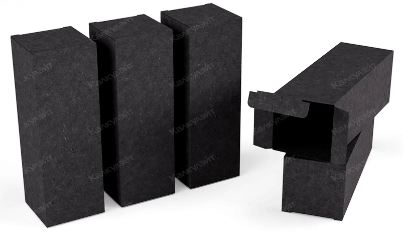 Коробка для подарочного набора косметики 100*100*200 мм черная - купить от производителя Calculate
