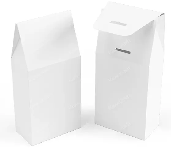 Картонная коробка для набора косметических средств 120*60*170 белая - купить от производителя Calculate