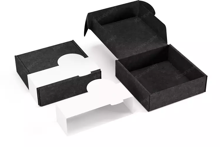 Коробка для подарочного набора Synergetic 170*200*90 мм черная - купить от производителя Calculate