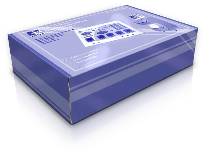 Коробка для физиотерапевтического оборудования конструкции шкатулка с двойными боковыми стенками - купить от производителя Calculate